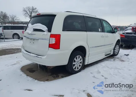 2013 Chrysler Town & Country Touring из США, поврежденный, VIN 2C4RC1BG7DR540892